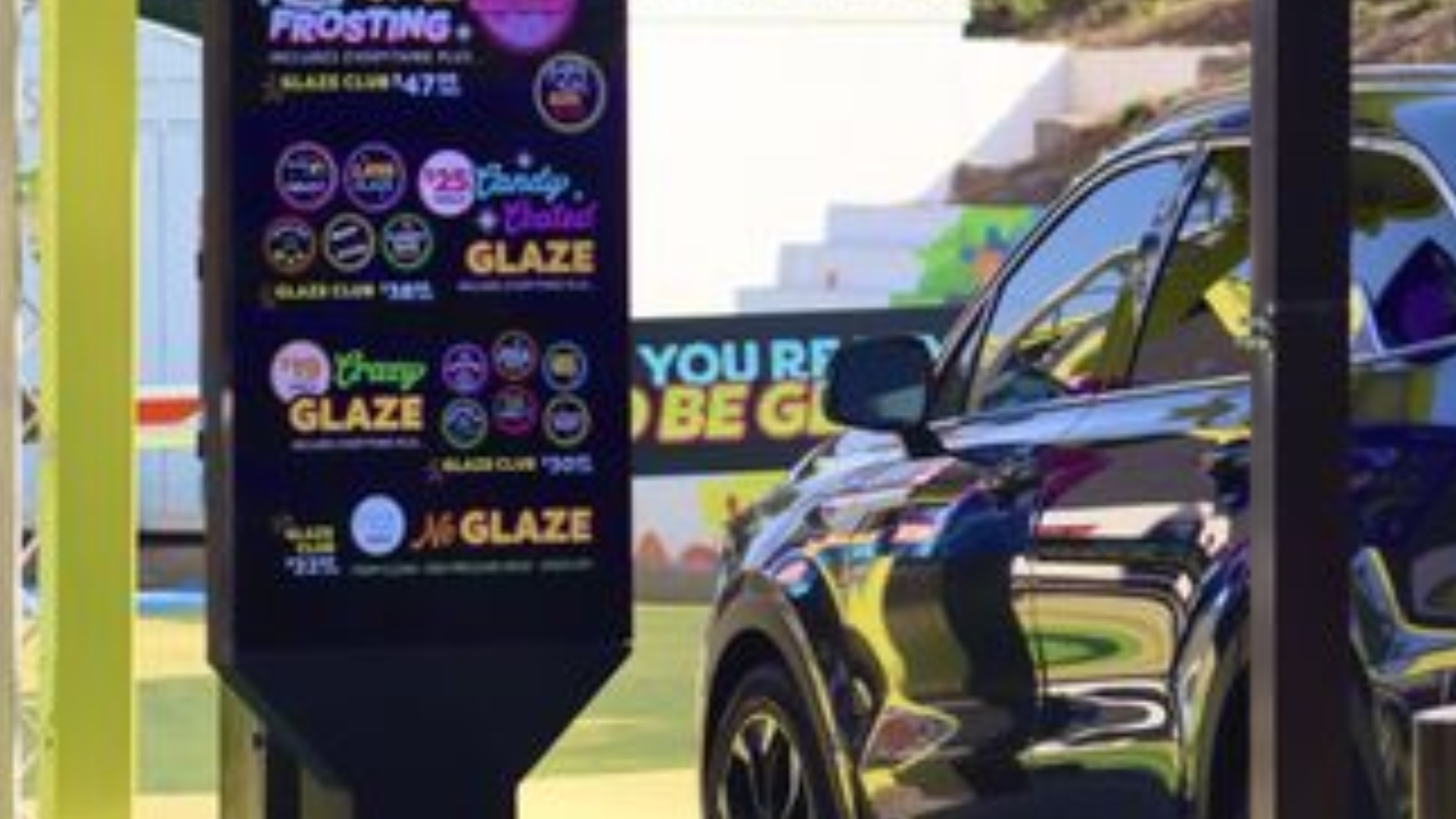 Clean vehicle after a professional car wash